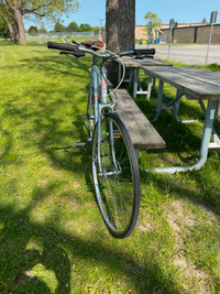 Vintage CCM Silver Ghost - 3 speed bike