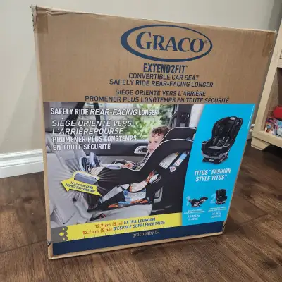Graco Extend2Fit Car Seat – Rear & Forward Facing, 10-Position H, View more