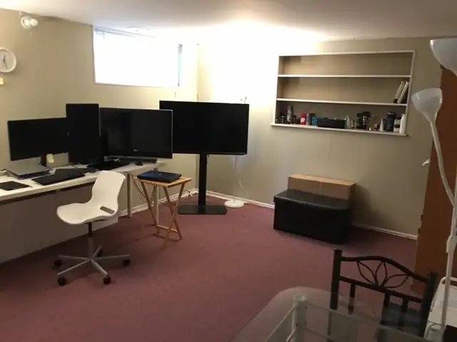 Bachelor basement studio @ Brchmnt-Sheppard near DVP/Fairview in Long Term Rentals in City of Toronto - Image 4