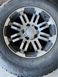 17 inch Dodge Ram 1500 5 Bolt Wheels with Tires