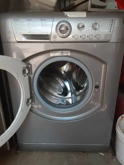 Washer model ARWL1295 frame near door latch broken. Matching dryer with broken belt. Both units work...