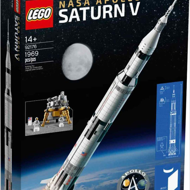 LEGO Apollo 11 Saturn V Rocket #92176 in Toys & Games in Sault Ste. Marie