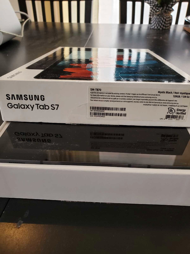 Samsung Tab S7 tablet (SM-T870)  in General Electronics in Markham / York Region - Image 2