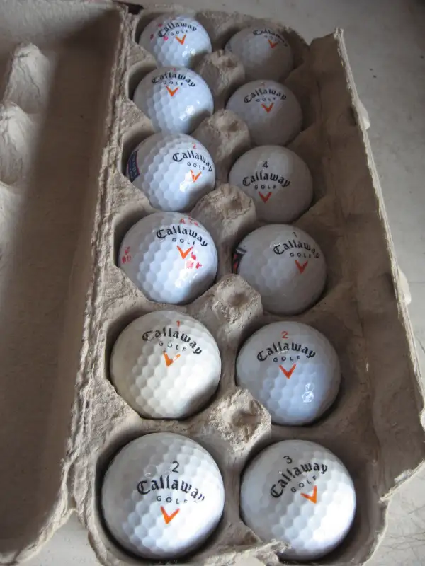 Premium used Golf Balls 3 doz for $20 in Golf in Edmonton - Image 4