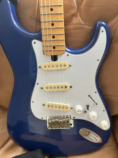 Great quality! Select maple neck. Three way switch plus mystery switch that I never use. Brass bridg...