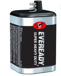 Eveready Super Heavy Duty 6V Lantern Battery FREE