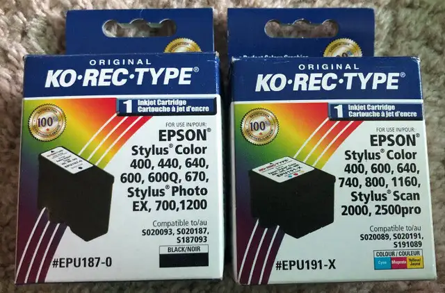 Brand New Various Printer Ink - Canon, Epson! in Printers, Scanners & Fax in Kitchener / Waterloo - Image 3