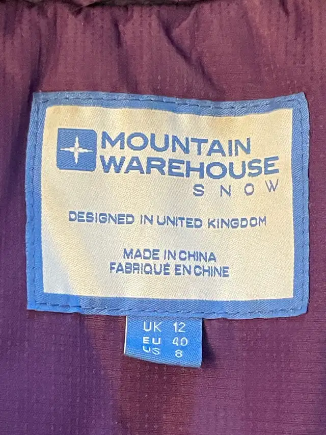 Women’s Size 8 Mountain Warehouse Winter Jacket Coat in Women's - Tops & Outerwear in Kingston - Image 8