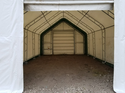 20'x40'x16' Durable Double Truss Peak Storage Shelter (PVC 450g), View more