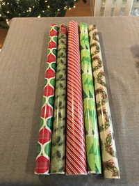 Xmas wrapping paper - papier d’emballage de Noël
