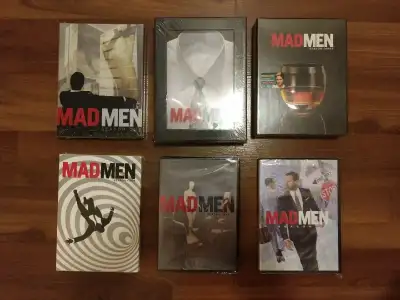 MAD MEN DVD COLLECTION (SEASON'S #1-6), View more