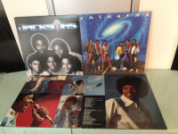 Michael Jackson & The Jacksons Vinyl Records / LPs X 3