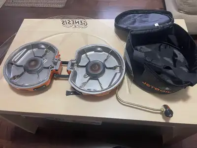 Jetboil Genesis Basecamp Stove + Chinook Cookset+ Cuttingboard, View more