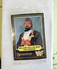 WWF Trading Cards Swanson Vintage Ted Dibiase Bret Hart