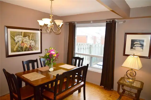 3 Beds,2 Bath,Finished Basement,Appliances,A.C.Garage,Patio,Town