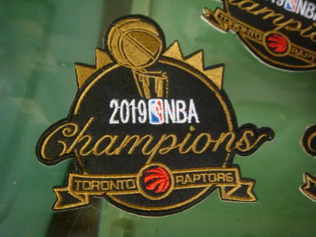 2019 NBA Basketball Toronto Raptors Champions Patches in Arts & Collectibles in Brantford - Image 5
