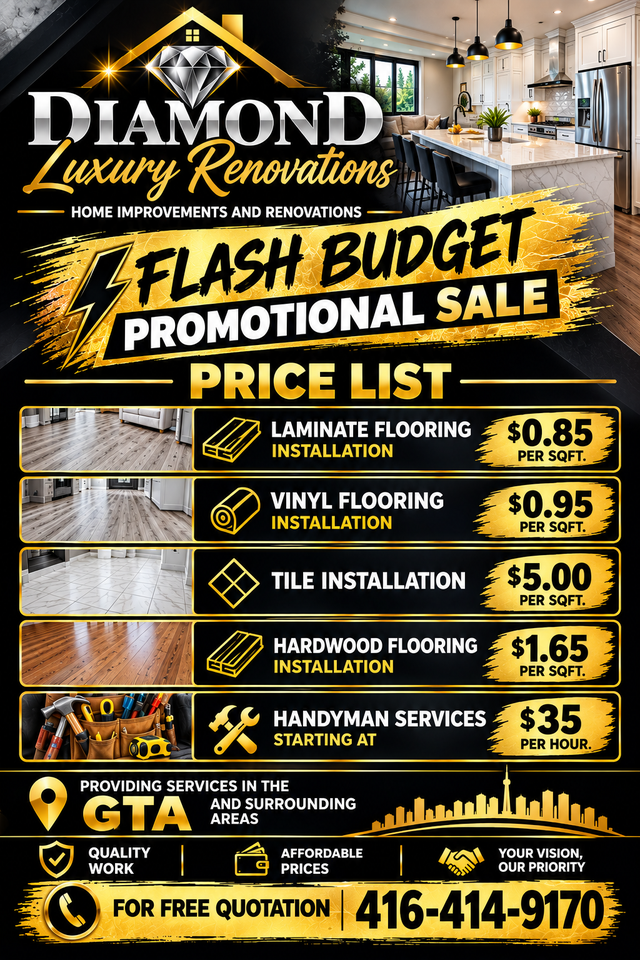 Flash budget flooring sale