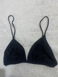Black bikini top 