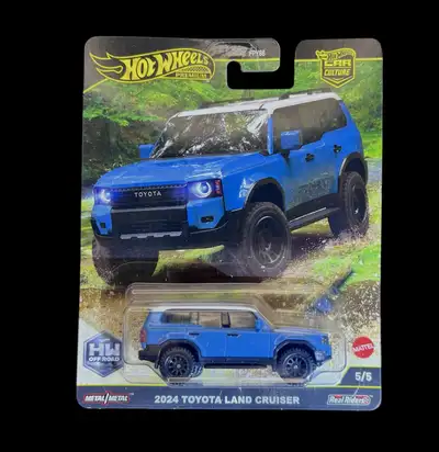 Hotwheels premium. Car culture 2024 Toyota Land Cruiser 5/5 in series new The photographs depict the...
