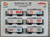 Convoi  Train de 6 wagons HO Collection Marklin