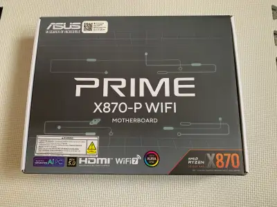 ASUS PRIME X870-P WIFI AMD AM5 X870 motherboard , View more