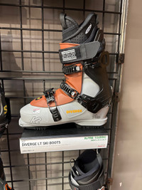 New- $800-Mens K2 Diverge LT 26.5 alpine touring hybrid ski boot