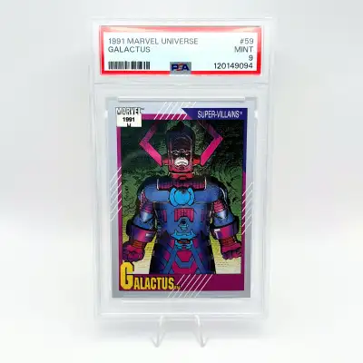 Marvel - PSA 9 Galactus 1991 Marvel Universe Graded Card Slab, View more