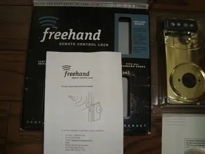 FREEHAND REMOTE CONTROL DOOR LOCKSET, View more