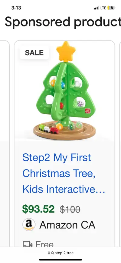 NEW! Step2 Christmas Tree, View more
