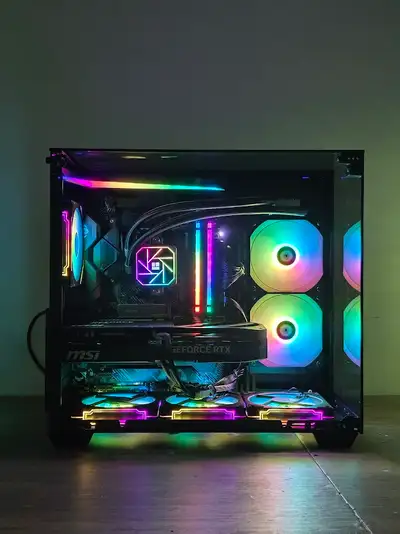 RTX 5070TI Gaming PC┃Ryzen 7 5800X3D┃64GB 3200MHZ┃1TB NVMe|, View more