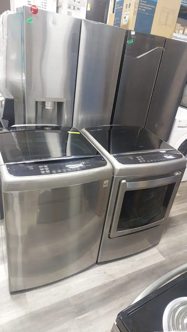 Washer Dryer Set -  27 LG - Top Load - Used in Washers & Dryers in Mississauga / Peel Region - Image 3