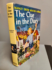 NANCY DREW THE CLUE IN THE DIARY, vintage 1969/70