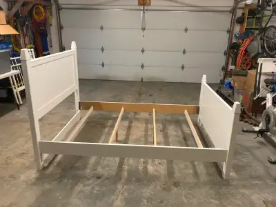 Bedframe with head/footboard, View more