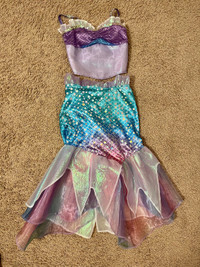 Little Mermaid dress up dress size 4-6X