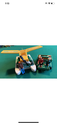 The Fisher Price Adventure People on Land, Sea and Air