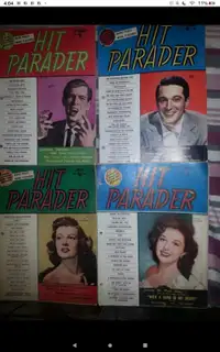 Vintage Hit Parader Magazines