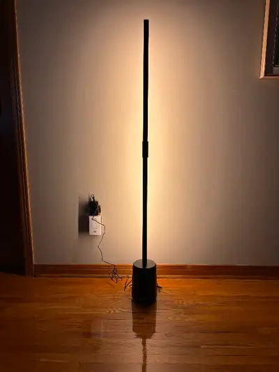 Govee Lyra Floor Lamp, RGBIC Modern LED Corner Lamp with 64+ Scene & Music Modes, 1500 Lumens, DIY M...