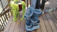 NEW Decorative 9! flowers pots, rolable compact set, 35% OFF