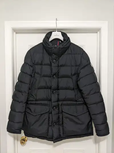 Color: Black Moncler Size 6 / Fits XXL Condition: Great Preowned as seen in pictures Retail: $2900 C...