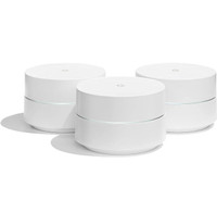 Google Whole Home Mesh Wi-Fi System (set of 3)