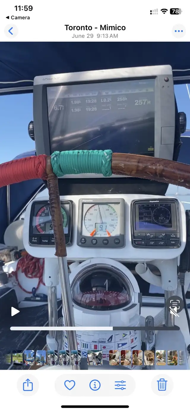 1985 sailboat Hunter Marlowe hunter 40 in Sailboats in St. Catharines - Image 2