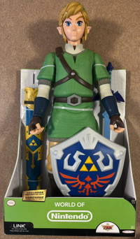 20" Legend of Zelda Link  World of Nintendo Figure - NEW IN BOX
