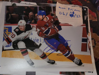 Mike Matheson NHL signed 8x10 pictures Canadiens Hockey