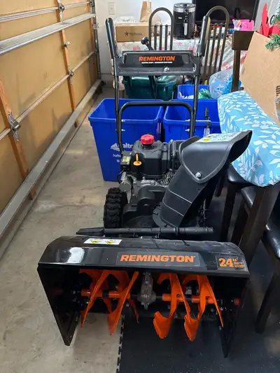 Remington electric start snow blower, View more