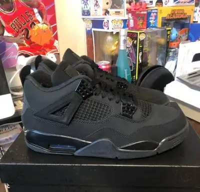 Jordan 4’s Retro “Black Cats” , View more