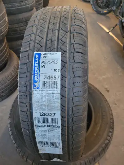 2 Michelin Latitude Tour-New/never used 225/65R17 $175each $300pair Mounting and balancing option av...