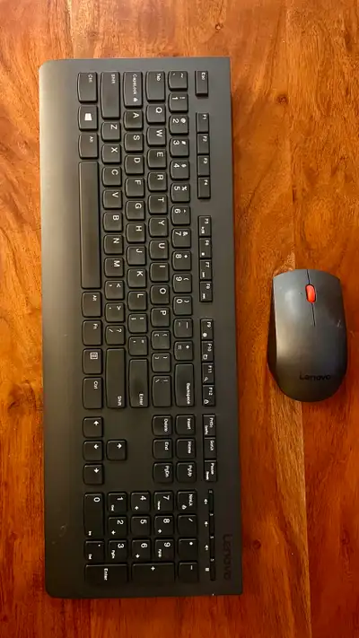 Lenovo Wireless Keyboard and Mouse, View more