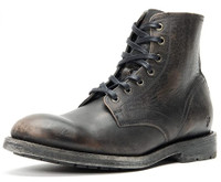 Frye Men's Bowery Lace Up Oxford, Black, Numeric_13