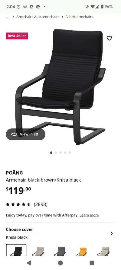Ikea Poang Chair, View more