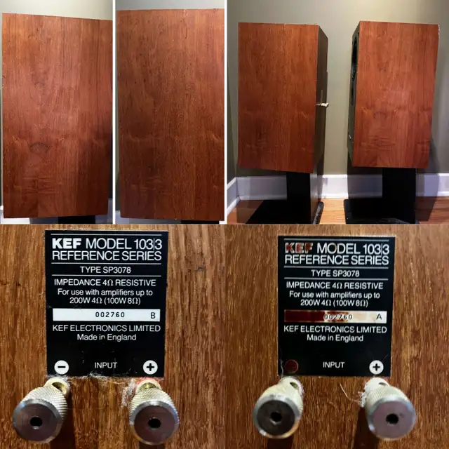 KEF 103/3 Reference Speakers + KEF Kube – $400 OBO64700585092865121